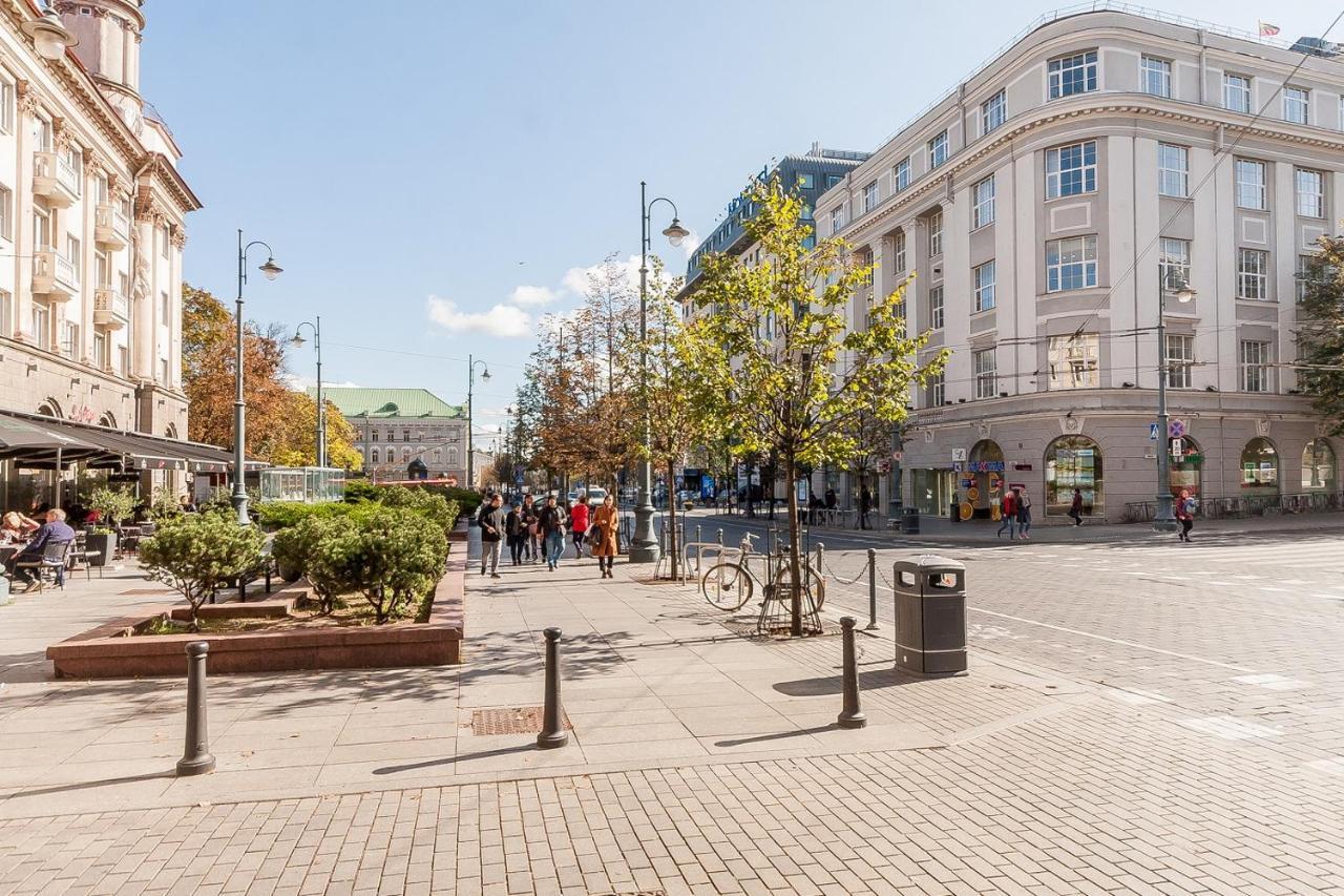 Central Apartment In Gedimino Av By Urban Rent Вильнюс Экстерьер фото